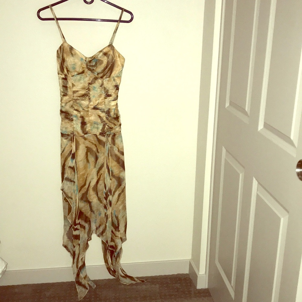 Gorgeous 👑 zebra / cheetah gown